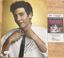 Josh Radnor HIMYM SIGNED 8x10 Photo JSA COA Autograph HOW I MET YOUR MOTHER