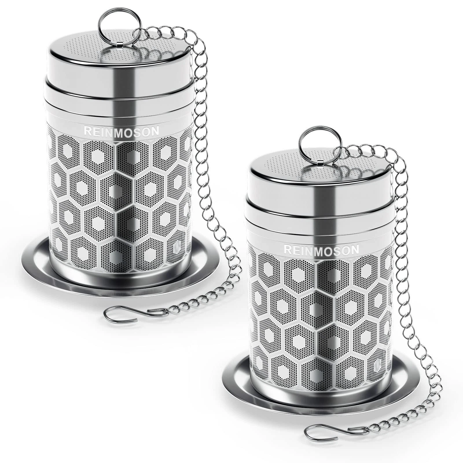 2 Pack Reinmoson Tea Strainers for Loose Tea, Extra Fine Mesh Tea Infuser, 30...
Opens in a new wind