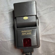 Quantaray QAF 6600 Shoe Mount Flash Qaf 6600 Zoom Bounce Works