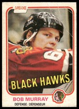 1981-82 O-Pee-Chee #61 Bob Murray Chicago Blackhawks
