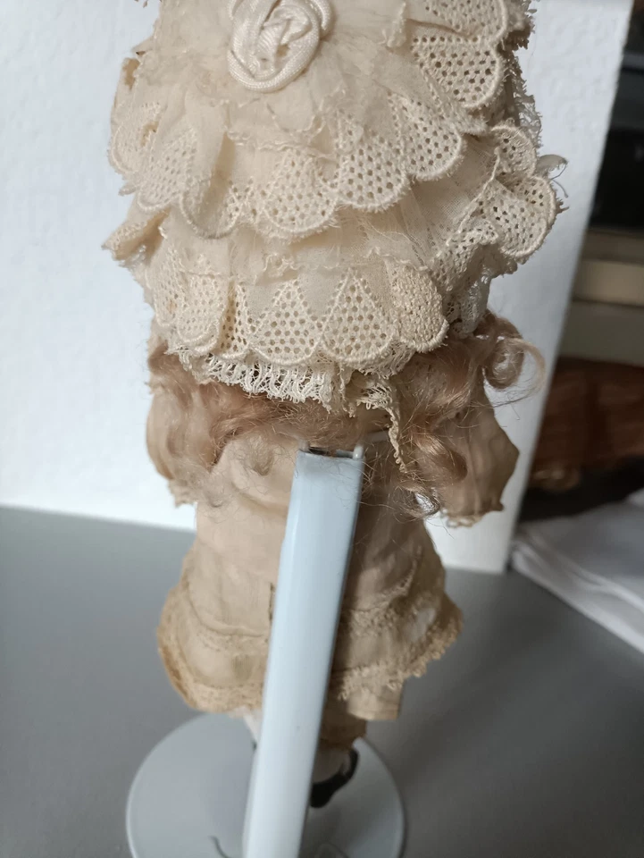 Ancienne poupée mignonnette en biscuit 19ème 22cm no jumeau Steiner - Photo 4/4