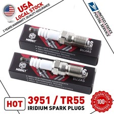 New Spark Plugs For 1998-2004 Ford Mustang 3.8l 3.9l V6 2pcs Tr55 3951 New Spark Plugs For 1998-2004 Ford Mustang 3.8l 3.9l V6 2pcs Tr55 3951