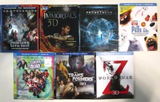 3D SLIPCOVERS ONLY (NO MOVIES)