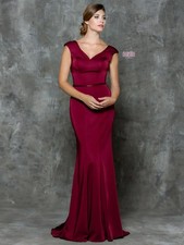 Marsoni M176 MOB Mother Bride Groom NWT Wine sz 12 mothers dress wedding new