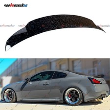 Duckbill Rear Trunk Spoiler Forged Carbon For Infiniti G37 Q60 Coupe 2dr 2008-13