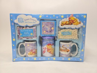 Winnie The Pooh Sweet Dreams Hot Cocoa Set Vtg
