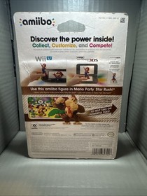Amiibo Donkey Kong SMS For Wiiu - Nintendo Wii U - New In Box