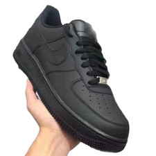 MENS WOMENS LEATHER SNEAKERS CASUAL TRAINERS WALKING RUNNING SPORTS GYM SHOES UK