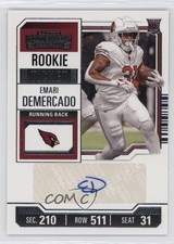 2023 Panini Contenders Rookie Ticket Emari Demercado #301 Auto 0nr3