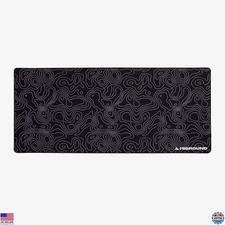 Higround BLACKICE XL Gaming Mousepad - Medium Speed, Non-Slip Base, Flat Edges