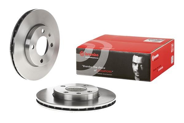 2X Brembo Bremsscheibe Prime 09.4765.14 FüR Seat VW Audi Golf 81 B1 Polo 1H1 B2-image
