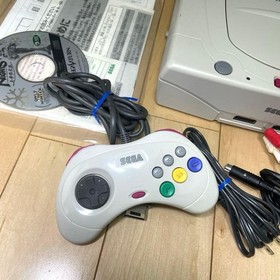 HST-0017 Sega Saturn Console + Christmas Nights Winter Limited Edition