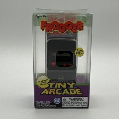 Super Impulse Tiny Arcade Frogger Handheld Electronic Game World's Smallest 379