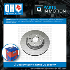 Image of 2x Brake Discs Pair Vented fits TOYOTA YARIS/VITZ 1.5 Front 2012 on 280mm Set QH