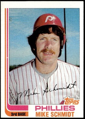 1982 Topps #100 Mike Schmidt E1