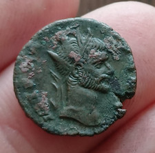 Roman Imperial, Ae Antoninianus-Claudius II Gothicus 268-270 AD Bronze Coin.