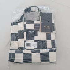 VANS VN000HRW3KS1 Checkerboard LIL Pergs Midi Canvas Eco Tote Bag Shoulder