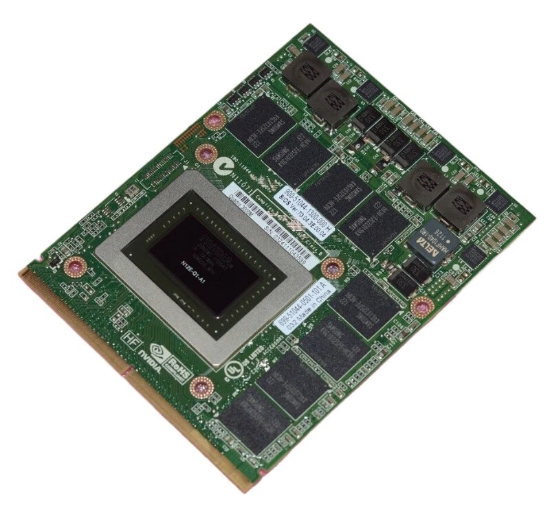 NVIDIA QUADRO Q3000M 2GB Video Card N12E-Q1-A1 Dell M6600 M4600 - Image 3 of 4