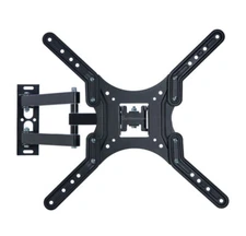 Adjustable TV Wall Mount - 23 24 27 32 37 42 47 50 55" Tilt/Swivel VESA Bracket