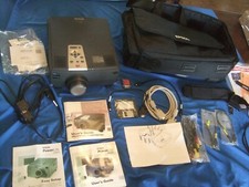 Epson Travel Powerlite 7200 3LCD XGA Conference Room Projector W/CASE