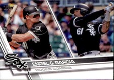 Adam Engel/Willy Garcia 2017 Topps Update Rookie Combos Card #US7