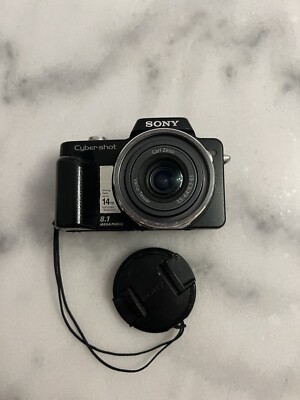 Sony DSC-H3 Cybershot Digitalkamera Kamera - 8,1MP 1080 Full HD OHNE ZUBEHÖR !