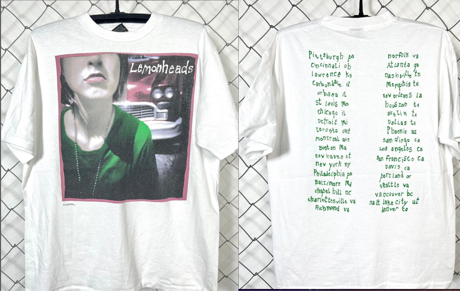 Rare The Lemonheads 1992 Tour Band Gift For Fan S to 5XL T-shirt QT116