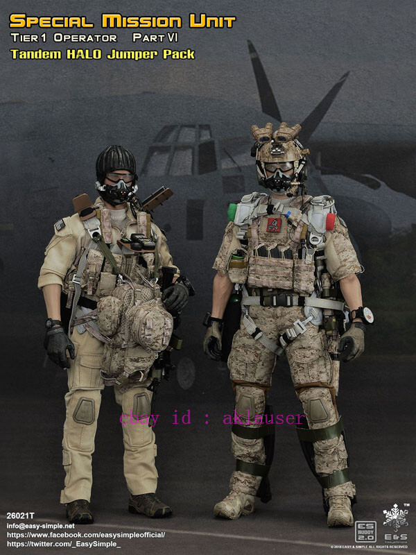 Easy&Simple 26021t 1/6 Smu Tier-1 Operator Part Vi Tandem Halo