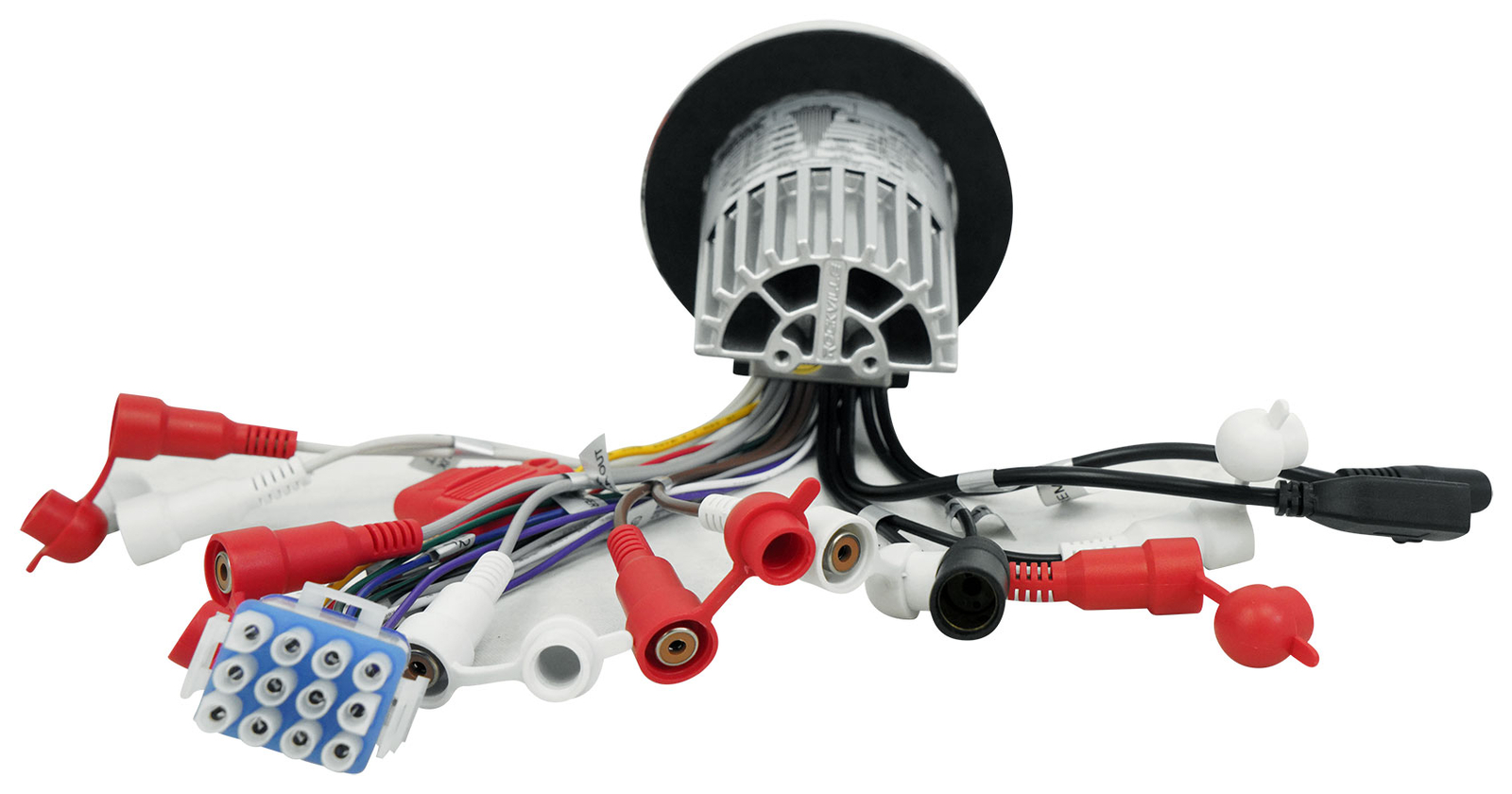 Морской измерительный приемник Rockville RGHR2 с Bluetooth 2 белых динамика емкостью 65 МБ