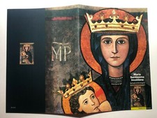 2006 Folder Maria Santissima Incaldana Santuario Mondragone Lamina Oro CU 128