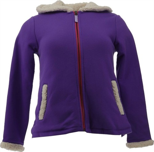 Sherpa Hoodie Antique Purple 