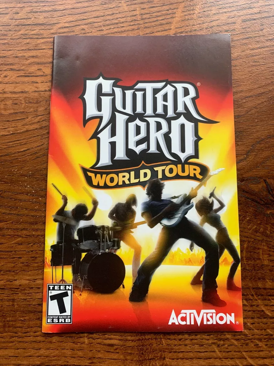 Guitar hero world cheap tour playstation 2