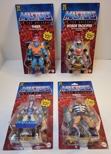 Masters of the Universe Origins Collection of 4 figures mint on card 2021/22