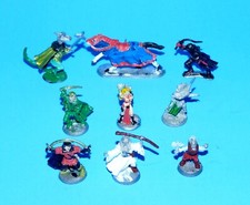 1990'S TSR RAL PARTHA D D METAL FANTASY FIGURES LOT OF 9 FIGURES