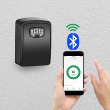 Image of ENER-J SHA5333 Smart Key Box Bluetooth App-Controlled Home Security