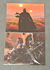 STAR WARS THE MANDALORIAN SEASONS 1  2 DVD BLU RAY CONCEPT ART CARDS ONLY 