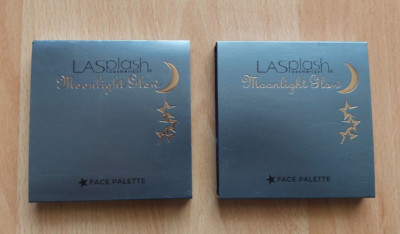 Lasplash Cosmetics - 2mal Moonlight Glow Face Palette - jeweils 11,2g - NEU