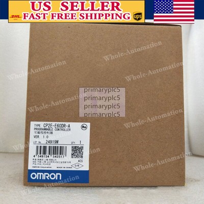 One Omron CP2E-E60DR-A Programmable Controller New CP2EE60DRA Expedited Shipping