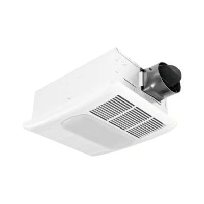 Delta Exhaust Bathroom Fan 80 CFM Ceiling LED Light Heater Vent Quiet Vent LED