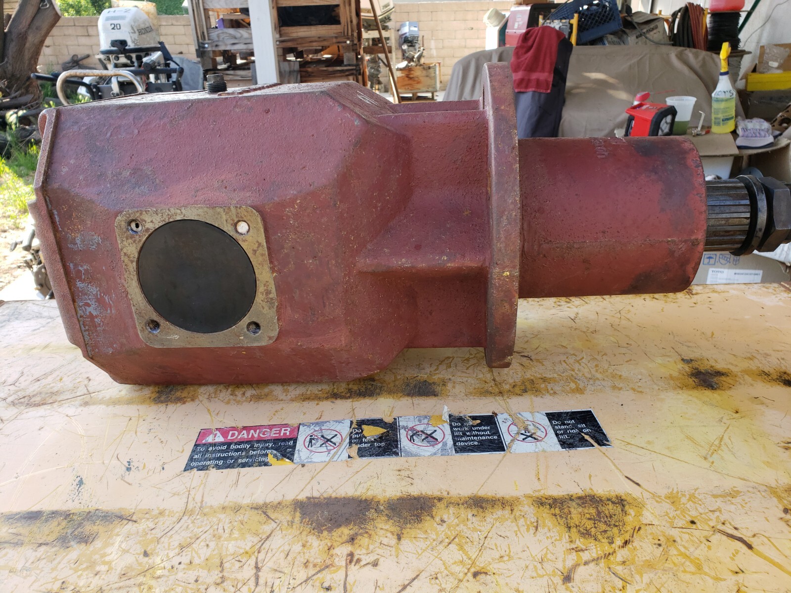 BUSH HOG GEAR BOX ASSEMBLY PART 70997 eBay