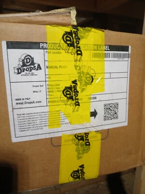 New DROPSA 0135190 HAND OPERATED PUMP GREASE NLGI1