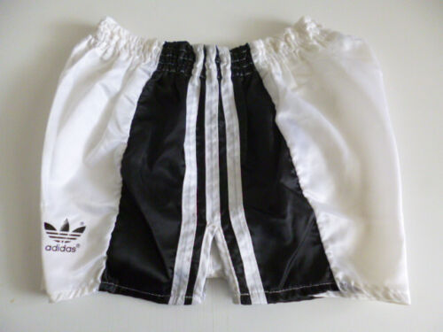 ADIDAS 36" D6 M-L Beckenbauer Glanz Shiny Nylon *Vintage* Sprinter Boxer Shorts - Picture 1 of 15