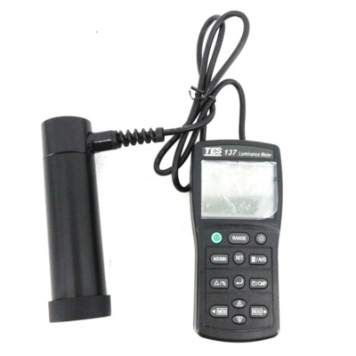 TES-137 Luminance Meter with Dual Display Original from TLCD Lightness Teste