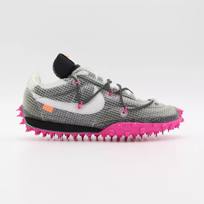 Size 13 - Nike Off-White x Waffle Racer Fuchsia W for sale online 