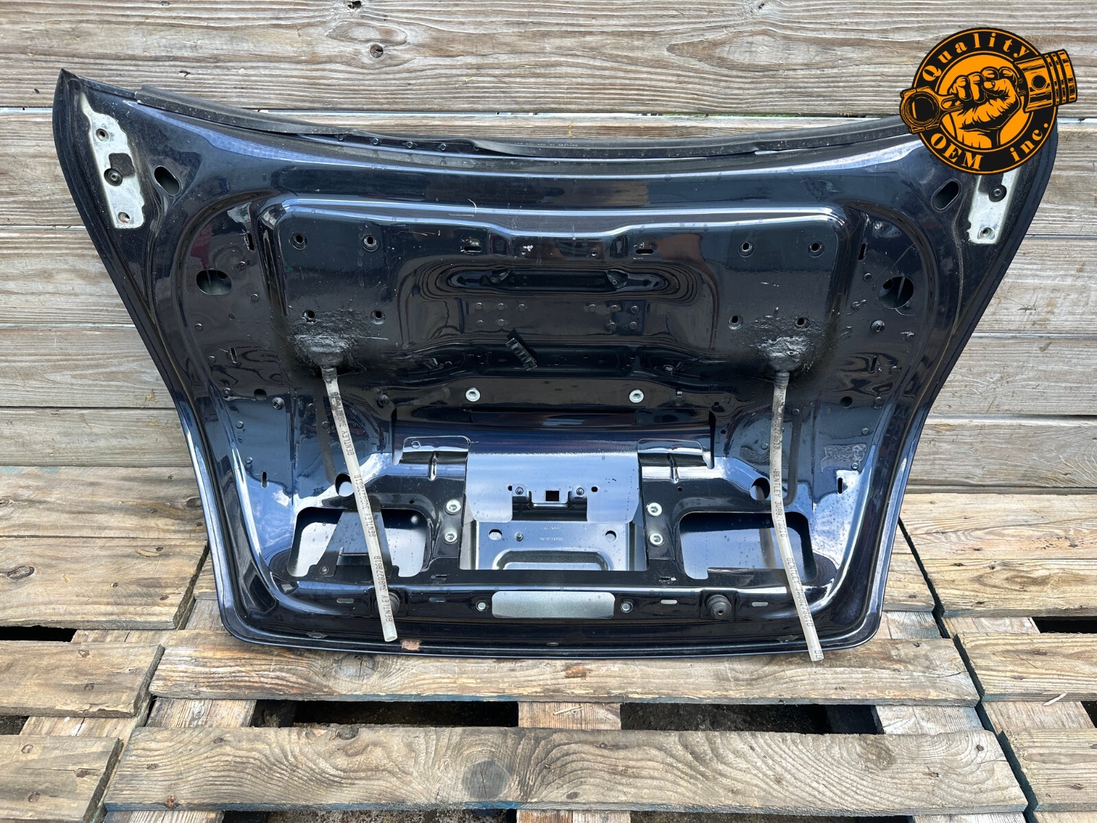 2003-2010 BENTLEY CONTINENTAL GT COUPE - REAR TAILGATE TRUNK LID (BLUE) OEM 49k