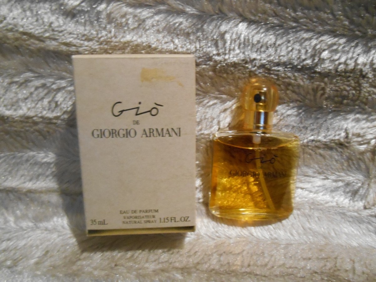 RARE Gio by Giorgio Armani Eau De Parfum 35ml BNIB Brand New