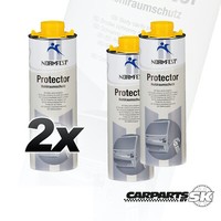2X Dose Normfest Protector Hohlraumschutz Hohlraumwachs Hohlraumversiegelung 1L