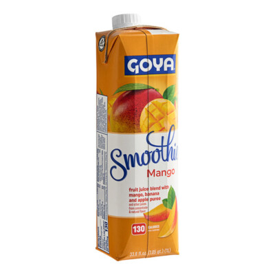 Goya Mango Smoothie 33.8 fl. oz. - 12/Case 103GOYA2704