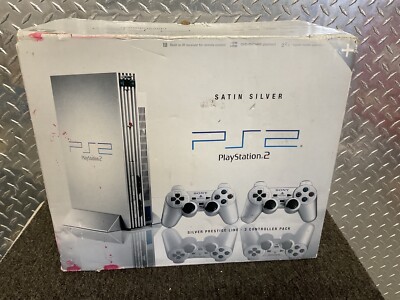 sony playstation 2 ps2 silber verpackt