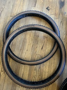 Used Pair Continental Cross King Tan Wall 29x2.2” Black Chili MTB Tires